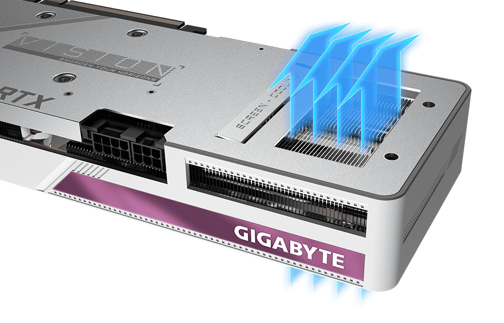 GIGABYTE GeForce RTX 3060 Ti VISION OC 8G Graphics Card, WINDFORCE